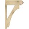 Ekena Millwork Imperial Rough Sawn Arts and Crafts Outlooker, Douglas Fir, 8"W x 24"D x 36"H OUT08X24X36IMP03RDF - alternate 2